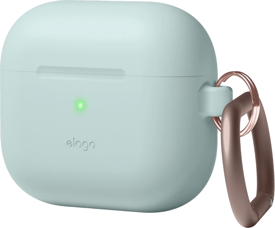 Чехол Elago Hang Silicone Case Mint для Airpods 3rd Gen